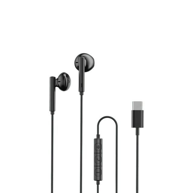 RAVPower RP-BH1006 Wired Earphone with Type-C Black - SW1hZ2U6MTc3NjkxMA==