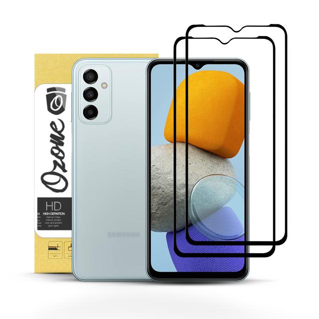 شاشة حماية جوال جالاكسي ام 23 من الزجاج عدد 2 أسود او اوزون O Ozone Screen Protector for Samsung Galaxy M23 - SW1hZ2U6MTc2NDQwMw==