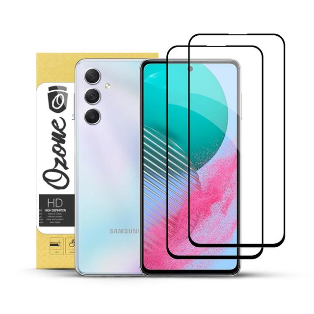 شاشة حماية جوال جالاكسي ام 54 من الزجاج عدد 2 أسود او اوزون O Ozone Screen Protector for Samsung Galaxy M54 - SW1hZ2U6MTc2NDM5Nw==