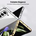 كفر سامسونج جالكسي زد فولد 5 قابل للطي شحن لاسلكي لون شفاف من او اوزون O Ozone Cover For Samsung Galaxy Z Fold 5 5G Case