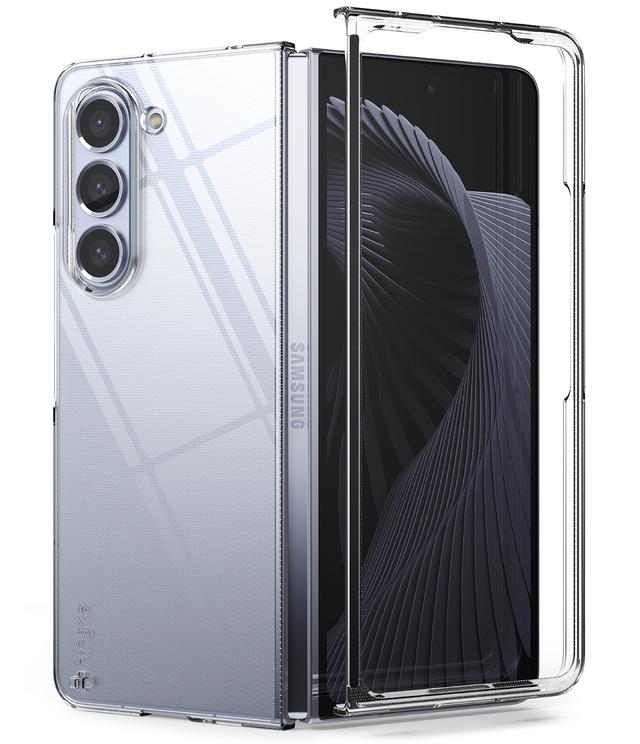 كفر سامسونج Z Fold 5 شحن لاسلكي لون شفاف من رينجكي Ringke Slim Case Compatible with Samsung Z Fold 5 2023 - SW1hZ2U6MTc2MjA1Ng==