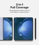 Ringke [1+1 ] Dual Easy Film Compatible with Samsung Galaxy Z Fold 5 Screen Protector, Premium Full Cover Film Easy Application Case Friendly Screen Protector - SW1hZ2U6MTc2MjYyMg==