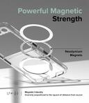 Ringke Slim Magnetic [Compatible with MagSafe] Compatible with Samsung Galaxy Z Flip 5 Case , Non-Yellowing Transparent Hard PC Thin Premium PC Lightweight Protective Phone Cover- Clear