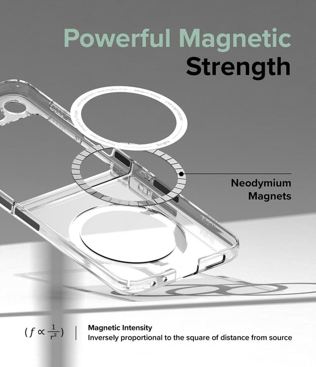 Ringke Slim Magnetic [Compatible with MagSafe] Compatible with Samsung Galaxy Z Flip 5 Case , Non-Yellowing Transparent Hard PC Thin Premium PC Lightweight Protective Phone Cover- Clear