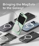 Ringke Slim Magnetic [Compatible with MagSafe] Compatible with Samsung Galaxy Z Flip 5 Case , Non-Yellowing Transparent Hard PC Thin Premium PC Lightweight Protective Phone Cover- Mint - SW1hZ2U6MTc2MjAyNw==