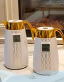 ترمس قهوة وشاي باليرمو مع مؤشر للحرارة قطعتين 1 لتر و 0.75 لتر Palermo Temperature Thermos Dalah