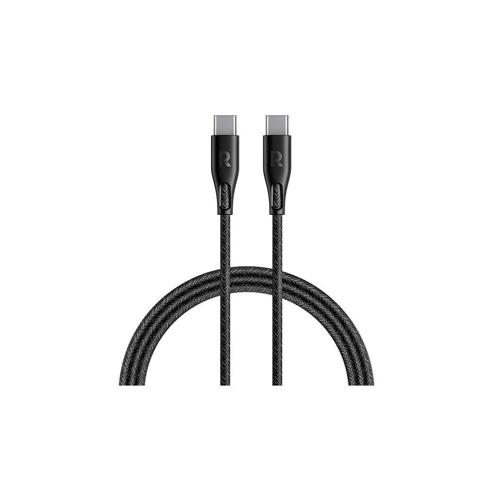 كيبل كيبل تايب سي راف باور 60 واط 1.2 متر RAVPower Type-C to Type-C Fast Charging Cable