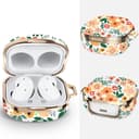 جراب سماعات سامسونج مع سلسلة مفاتيح أبيض كربونات او اوزون O Ozone Case for Samsung Galaxy Buds