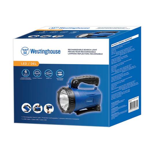 كشاف يدوي خارجي للرحلات قابل لإعادة الشحن 1400 لومن 5400 مللي أمبير Westinghouse WF216 Rechargeable Work Light - SW1hZ2U6MTc0MjYyOQ==