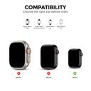 O Ozone Electroplated Case with Built in Screen Protector Compatible with Apple Watch Series 8 41mm (Pack of 5) Protective cover 360 Protection Shockproof Design for iWatch Series 8/7/6/5/4/3/2/1/SE - Silver/Black/White/Champagne Gold/Rose Gold - SW1hZ2U6MTc2MzQ3OA==