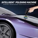 Portable 4000mah Rechargeable Polishing Machine Dual Action Cordless Car Polisher