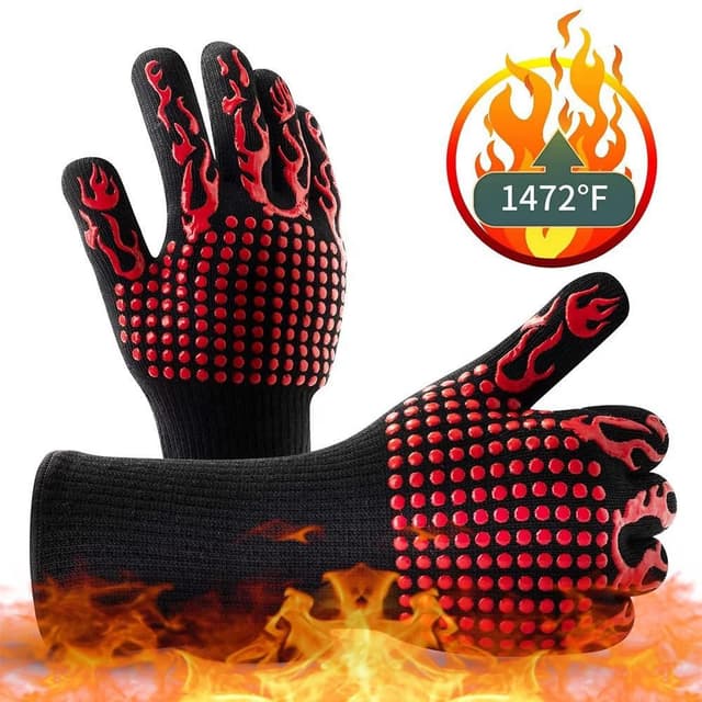 قفازات طبخ مقاومة للحرارة Oven Gloves High Temperature Resistant