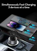 RAVPower PD 100W 3-Port USB Car Charger - SW1hZ2U6MTc3MzA4Mg==