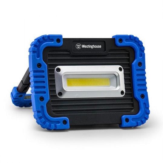 Westinghouse WF57 Rechargeable Work Light with 10W COB LED, 4400mAh Li-ion, High, Low, And Flashing Modes, 750LM High, 220LM Low, 3 to 10 Hours Runtime