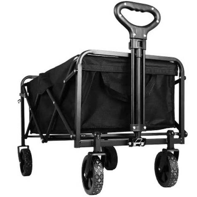 Green Lion Folding Wagon Cart - Black