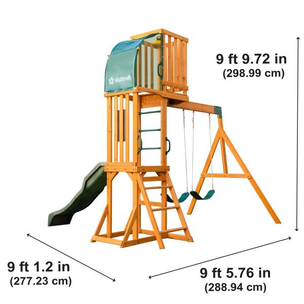 Kidkraft Hawk Tower Swing Set - SW1hZ2U6MTczMDEwMg==