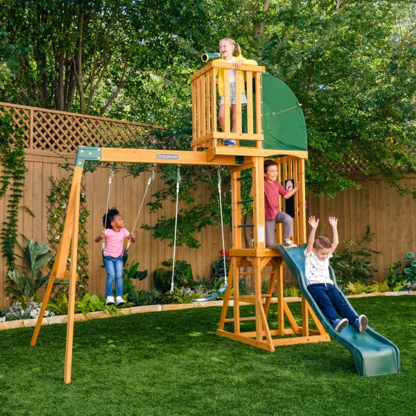 Kidkraft Hawk Tower Swing Set - SW1hZ2U6MTczMDEyMA==