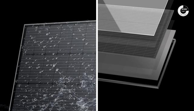 لوح شمسي 400 واط لبطارية ايكوفلو المتنقلة للرحلات قطعتين EcoFlow Portable 2PCS 400W Rigid Panel