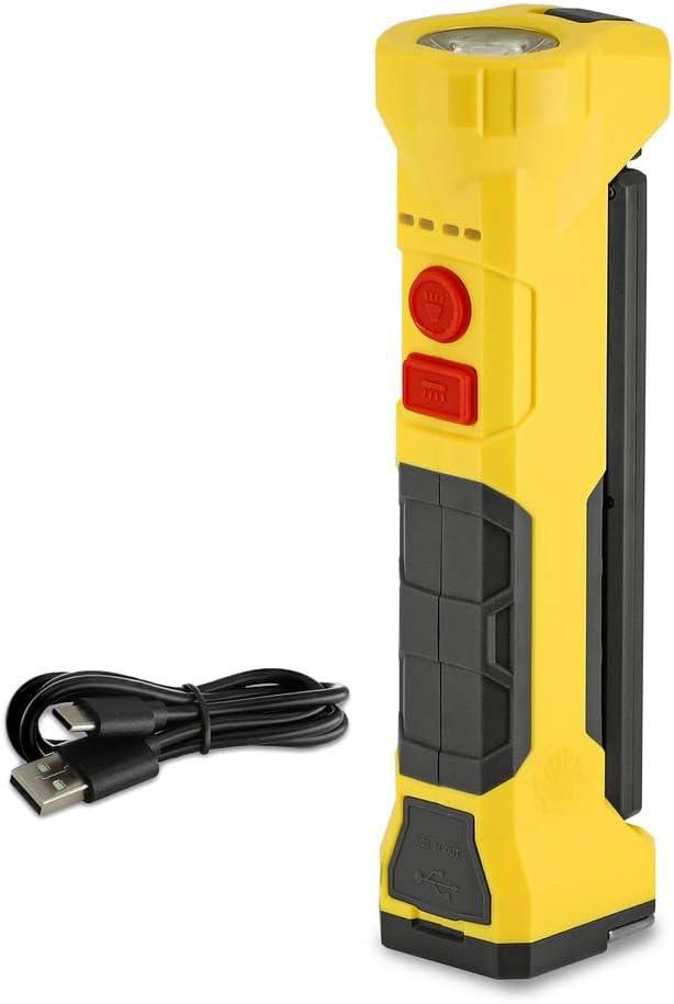 Shell SF126 LED Rechargeable Work Light/Flashlight With 5000 MAh Power Bank