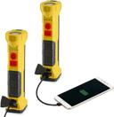 كشاف يدوي خارجي للرحلات قابل لإعادة الشحن 700 لومن مع باور بنك مدمج 5000 مللي أمبير Shell Rechargeable Work Flashlight With Power Bank - SW1hZ2U6MTc4OTg3OA==