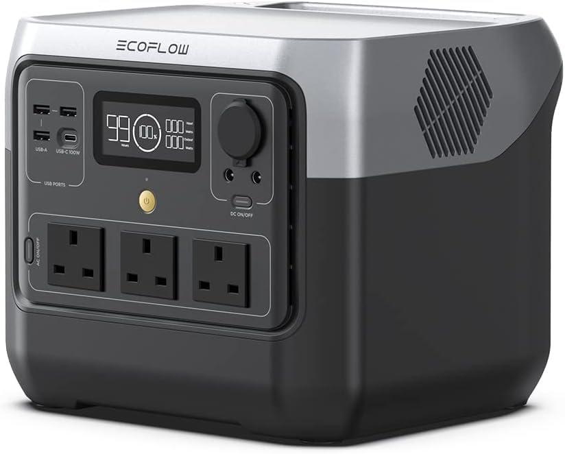 بطارية متنقلة للرحلات ايكوفلو ريفر 2 برو باور ستيشن 768 واط/ساعة 240000 مللي أمبير EcoFlow River 2 Pro Portable Power Station