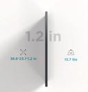 الواح شمسية 100 واط لبطارية ايكوفلو المتنقلة للرحلات EcoFlow Portable 2PCS Rigid Solar Panel