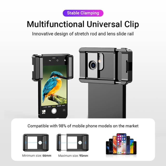 Apexel 60X Telephoto Smartphone Lens