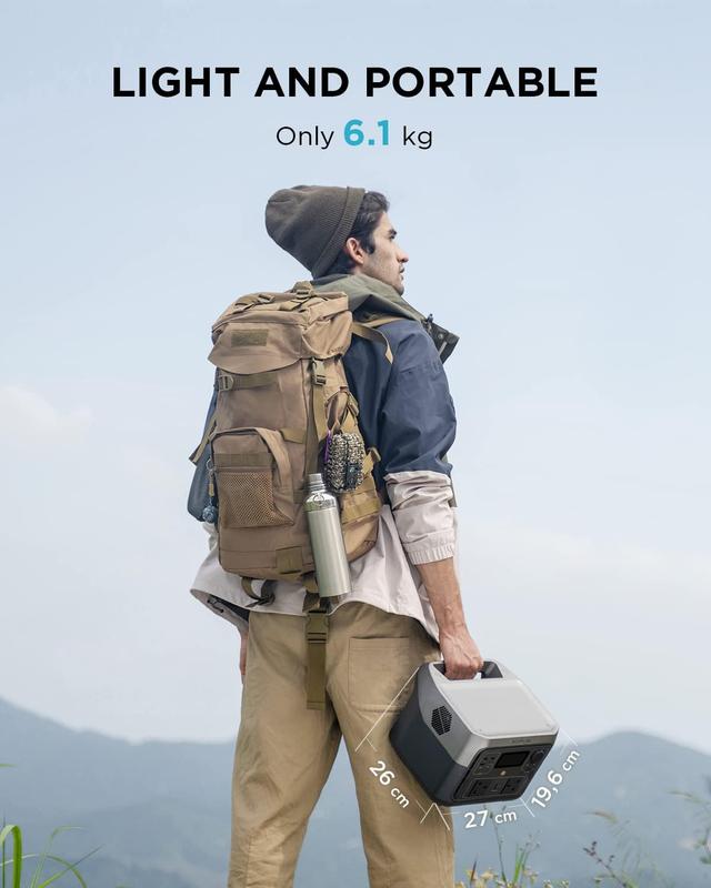 بطارية متنقلة للرحلات ايكوفلو ريفر 2 ماكس باور ستيشن 512 واط/ساعة 160000 مللي أمبير EcoFlow River 2 Max Portable Power Station