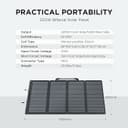 EcoFlow Portable 220W Foldable Solar Panel