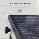 الواح شمسية 100 واط لبطارية ايكوفلو المتنقلة للرحلات EcoFlow Portable 2PCS Rigid Solar Panel