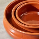 صحن شوربة فخار عميق 16 سم صناعة اسبانيا بني آرت ريجال Arte Regal Brown Clay Belly Cooking Bowl
