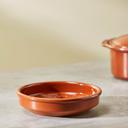 صحن فخار دائري عميق 10 سم صناعة اسبانيا بني آرت ريجال Arte Regal Brown Clay Round Deep Plate - SW1hZ2U6MTg0MzAzNg==