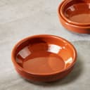 صحن فخار دائري عميق 12 سم صناعة اسبانيا بني آرت ريجال Arte Regal Brown Clay Round Deep Plate