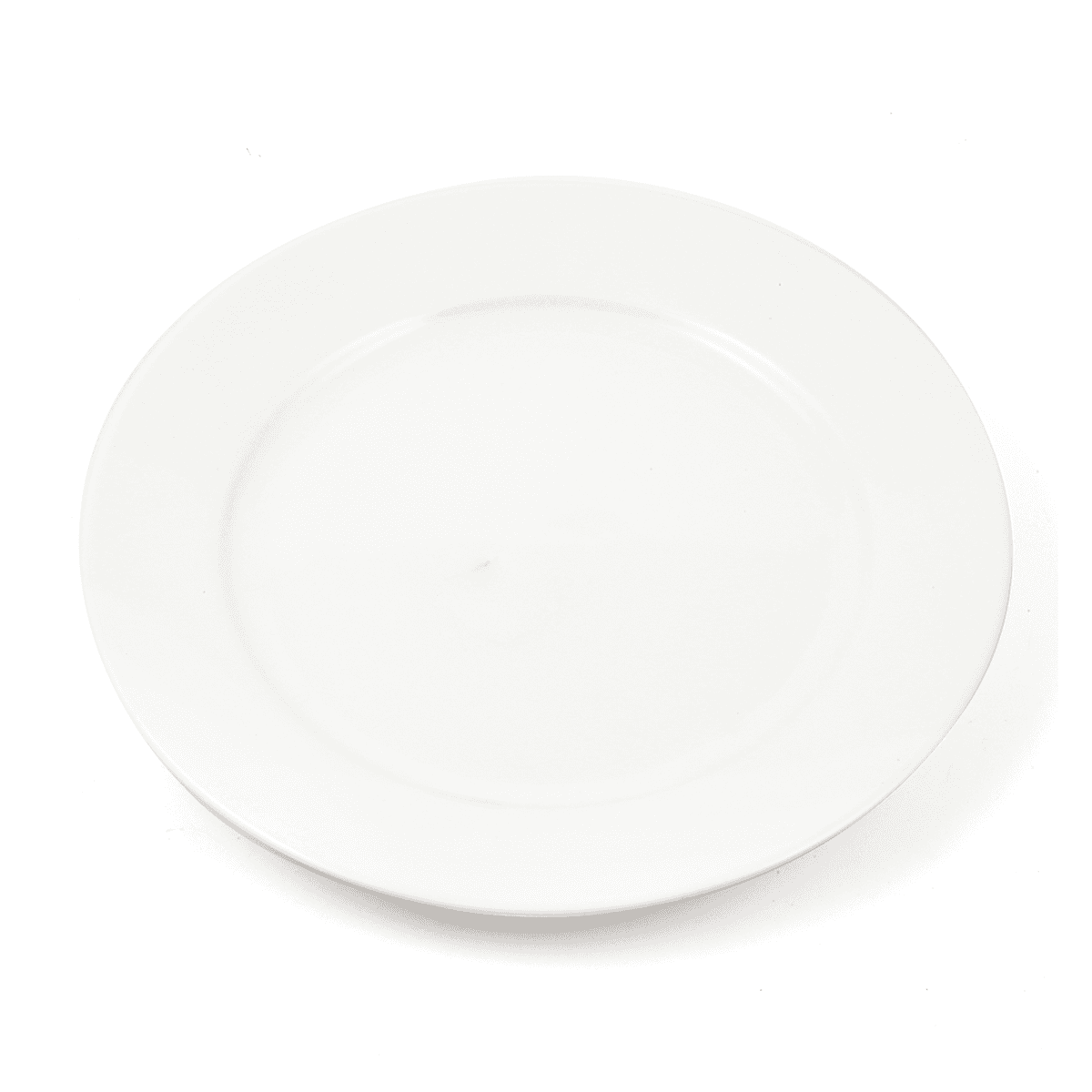 صحن مسطح بورسلين عاجي 25 سم ب2ب B2B Ivory Porcelain Flat Plate