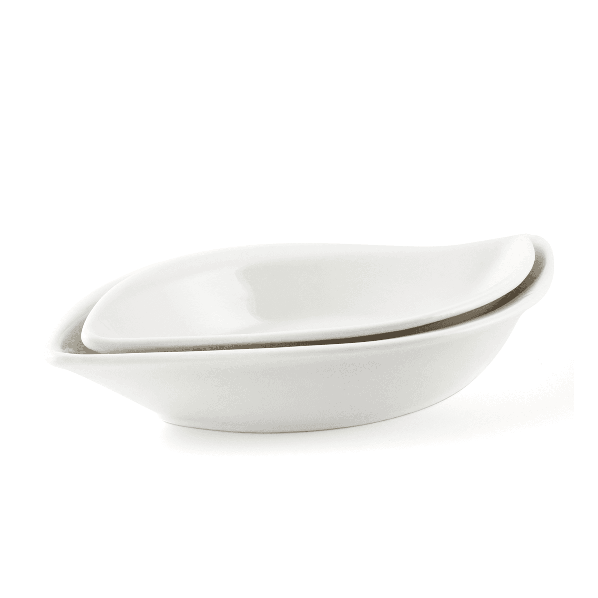 صحن تقديم بورسلين عاجي حرف S ب2ب B2B Ivory Porcelain S Platter