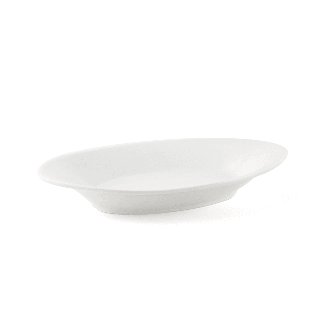 صحن تقديم بورسلين عاجي صغير 16.5 سم ب2ب B2B Ivory Porcelain Small Dish 