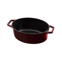 قدر طبخ حديد مقاس 32 سم 5.56 لتر صناعة المجر أحمر بيرلينجر هاوس Berlinger Haus Burgundy Cast Iron Oval Roaster Cast Iron - SW1hZ2U6MTg0MzYzNw==