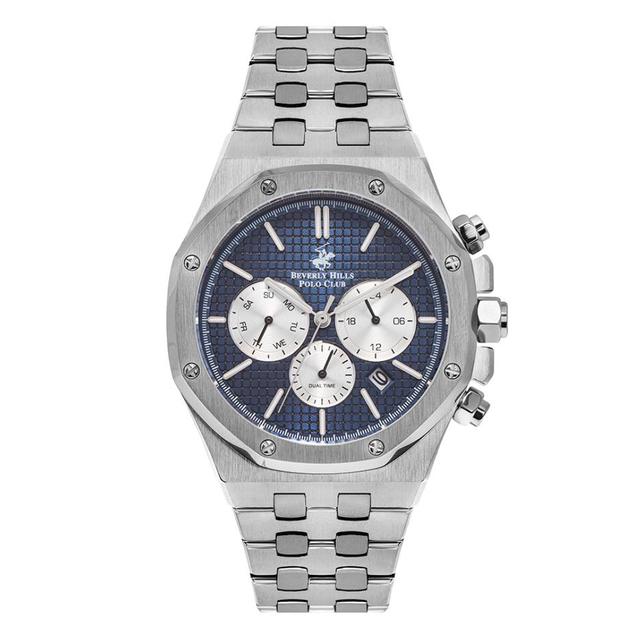 Beverly Hills Polo Club Men's Multi-Function Blue Dial Watch - Bp3051x.390 - SW1hZ2U6MTgyMzg3Mw==