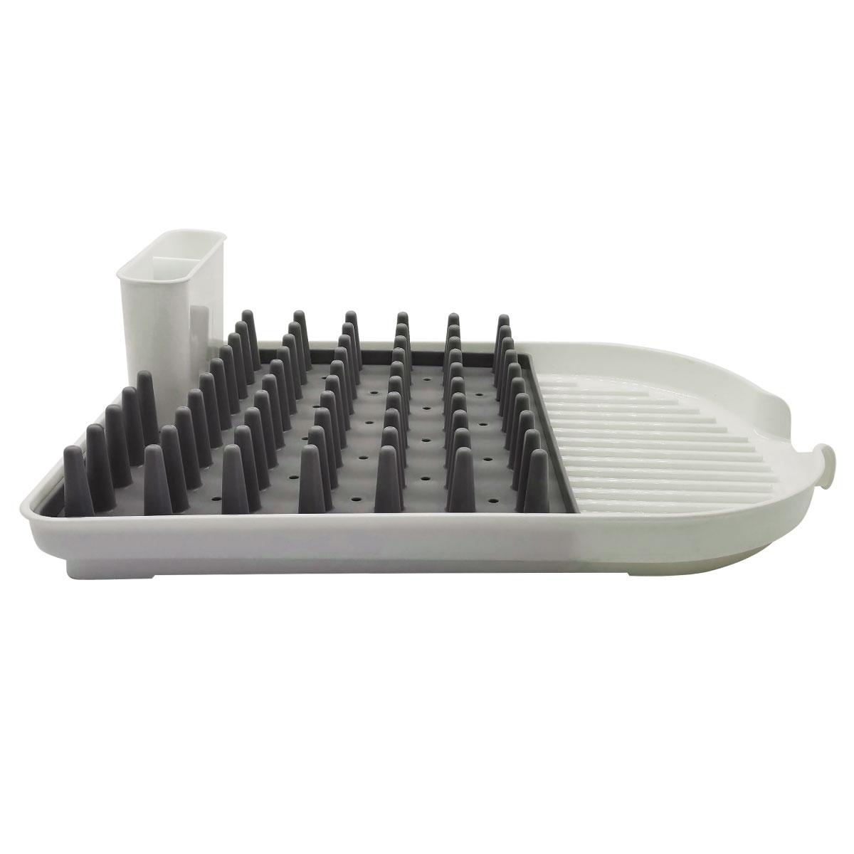 حامل صحون 45 سم بلاستيك صناعة المجر فضي بلاومان Blaumann Plastic Dish Rack