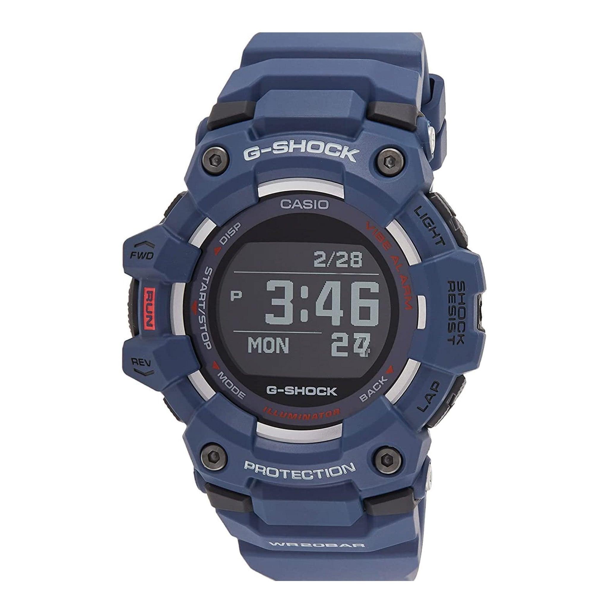 ساعات كاسيو جي شوك رجالية 49.3 ملم رقمية أزرق Casio G Shock Gbd-100-2dr Men Digital Wrist Watch, Blue