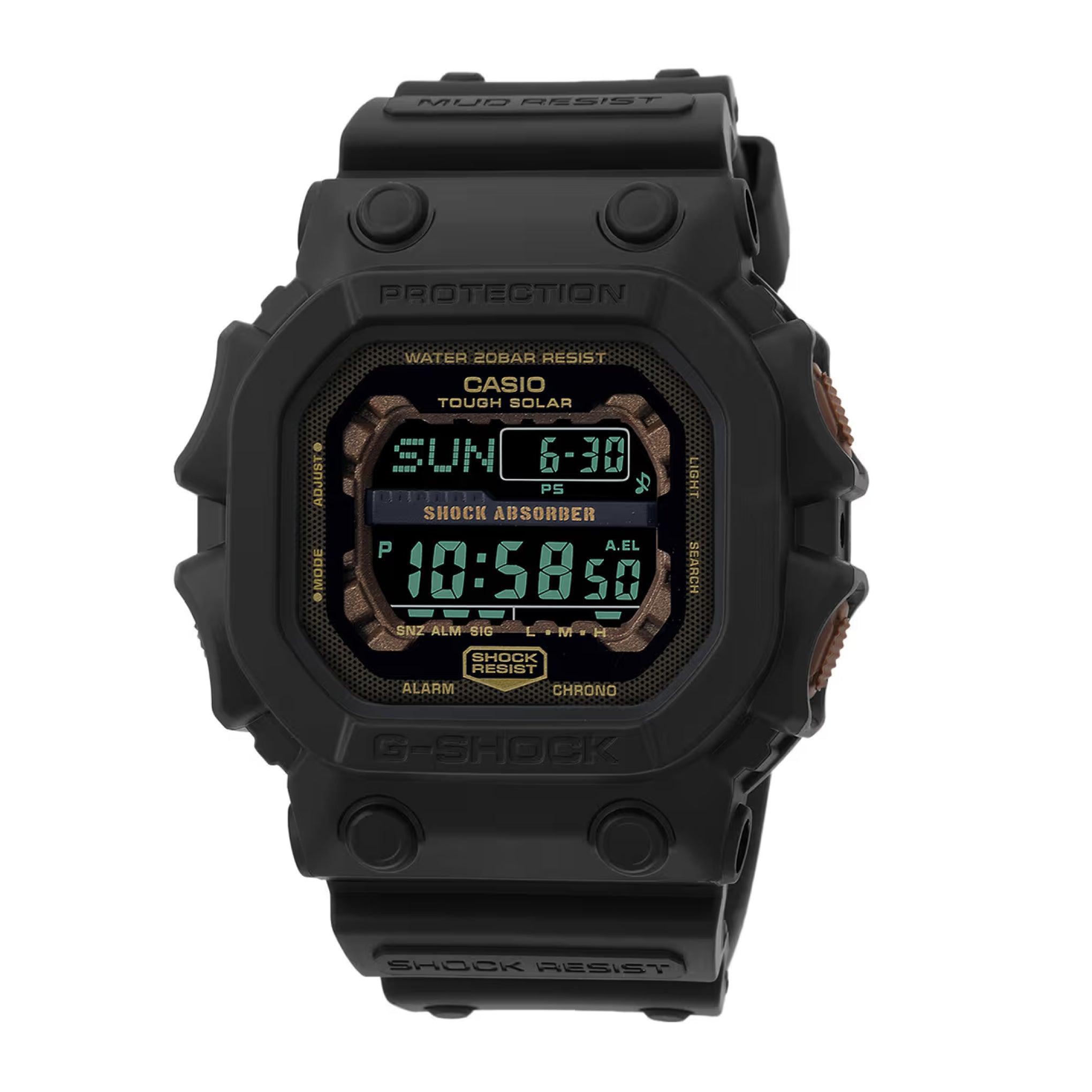 ساعات كاسيو  رجالية 5.4 سم رقمية أسود Casio Gx-56rc-1dr Black & Rust Colour Digital Watch