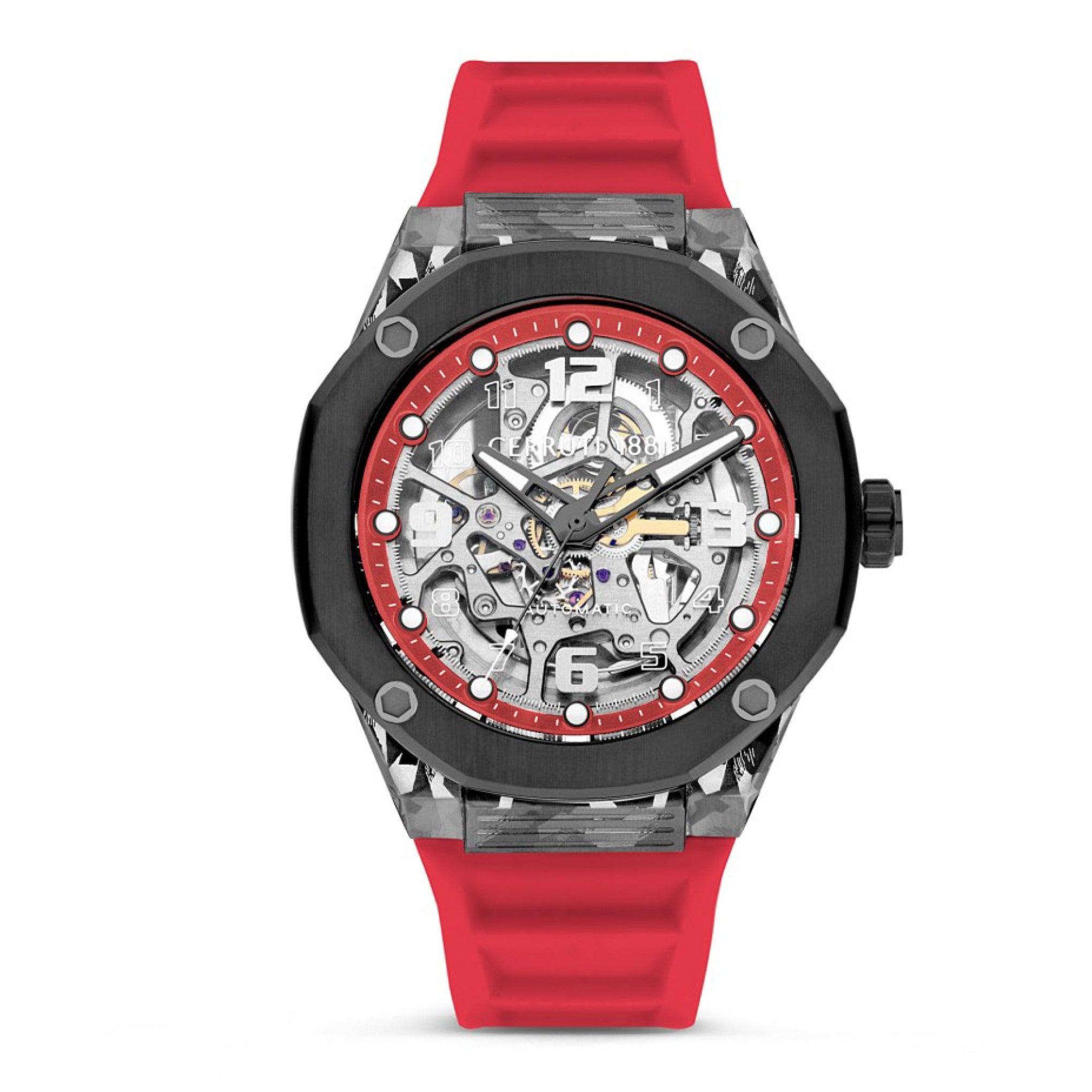 ساعة للرجال رياضية احمر سيرتي Cerruti 1881 Men's Razzuolo Sport Red Watch Ciwgr2223903