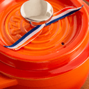 Che Brucia Ceramic Direct Fire 2.5 Liter Casserole Orange Ceramic - SW1hZ2U6MTg0NDQ2MQ==