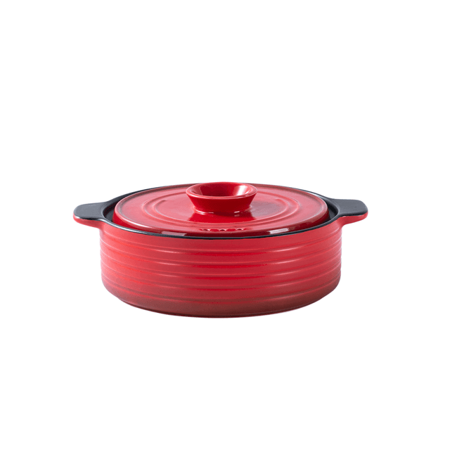 قدر طبخ سيراميك سعة 2 لتر تشي بروشيا احمر Che Brucia Ceramic Direct Fire Casserole - SW1hZ2U6MTg0NDUxMA==