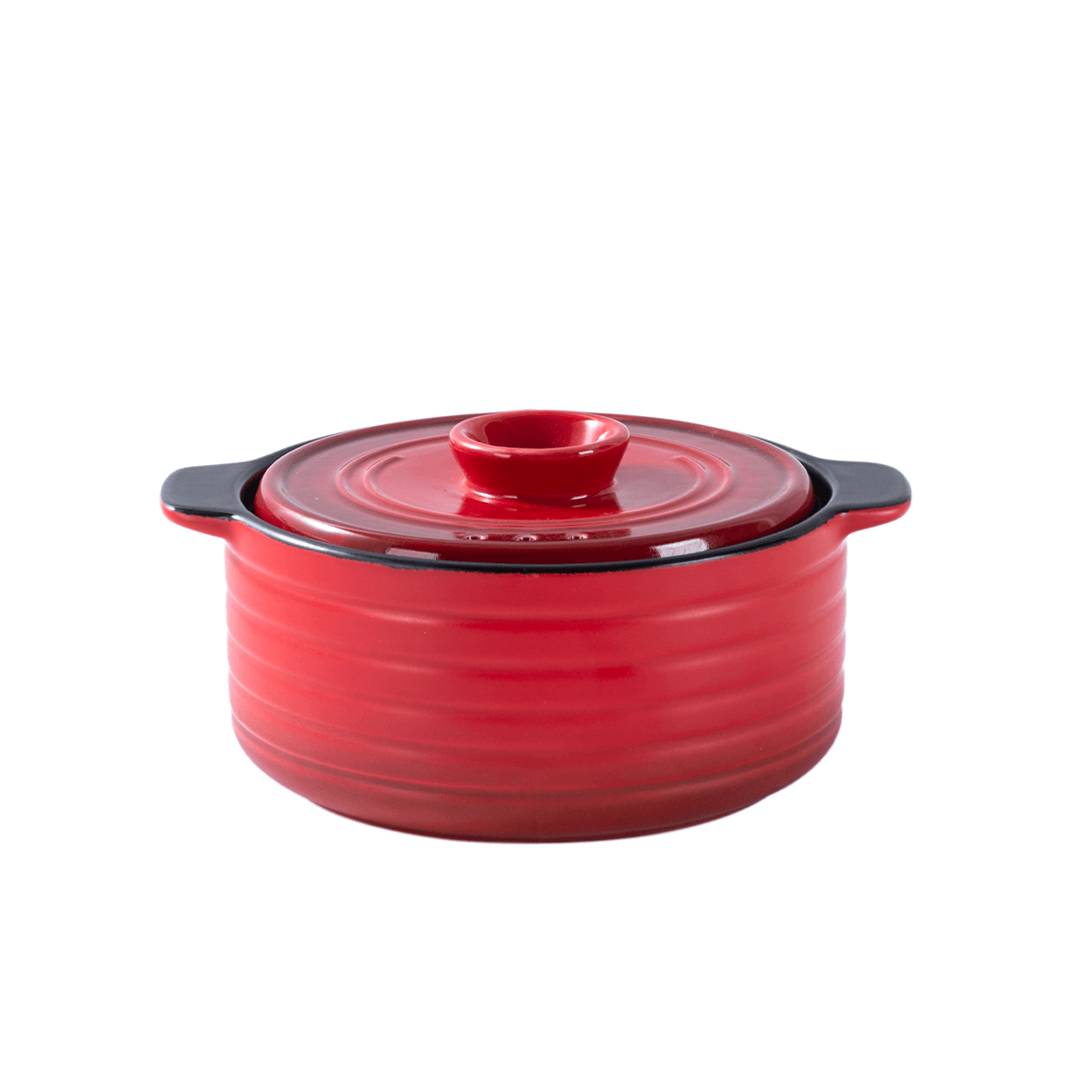 Che Brucia Red Ceramic Direct Fire 1.8 Liter Casserole