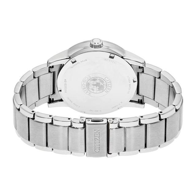 ساعة للرجال ستانلس ستيل فضي ازرق سيتزن Citizen Men's Eco-Drive Stainless Steel Corso Dress Watch - Bu2010-57l - SW1hZ2U6MTgyNzM4Mw==