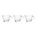 طقم أكواب قهوة مغربية زجاج شفاف 3 قطع من سيتي جلاس 90 مل City Glass 3 Piece Morocco Coffee Mug Transparent Glass - SW1hZ2U6MTg0NDk2OA==