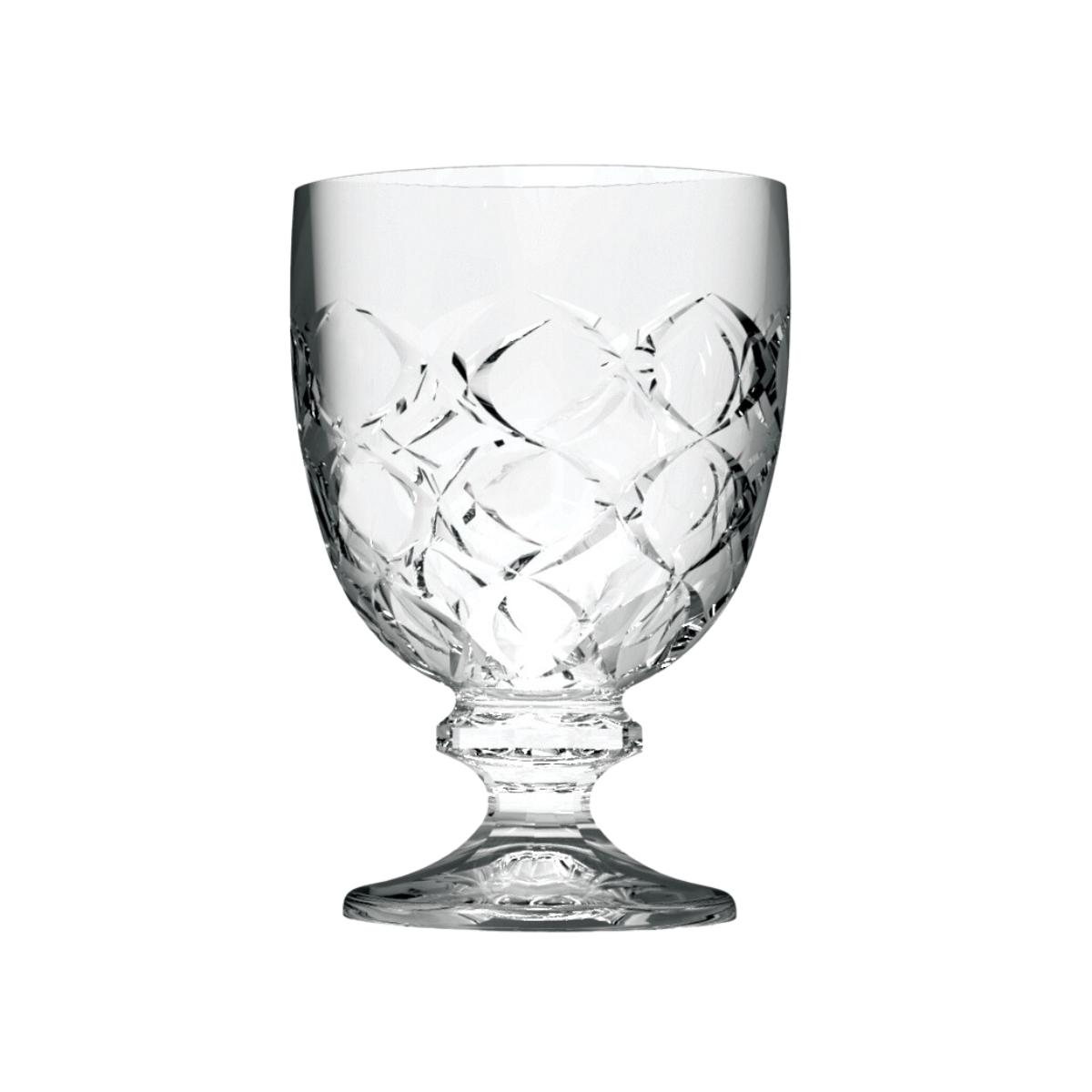طقم كسات عصير شفاف مصري سيتي كلاس لوكارنو City glass Locarno Stemware 220 ml set of 6 piece