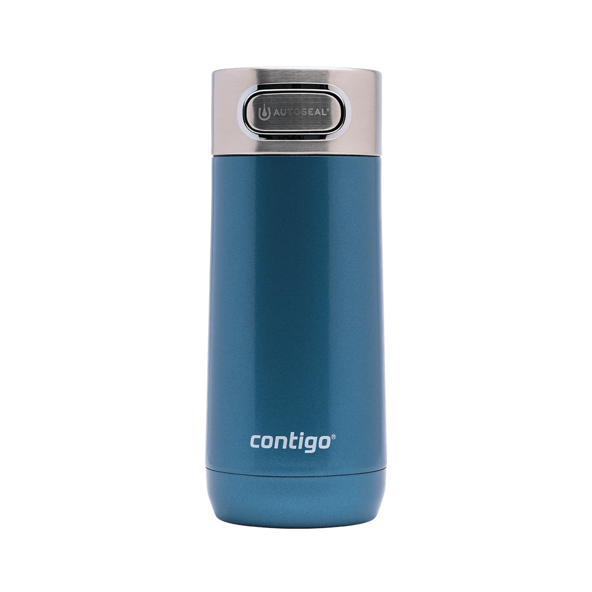 مق حافظ للحرارة للسفر 360 مل ستانلس ستيل أزرق كونتيجو Contigo Cornflower Autoseal Luxe Vacuum Insulated Travel Mug