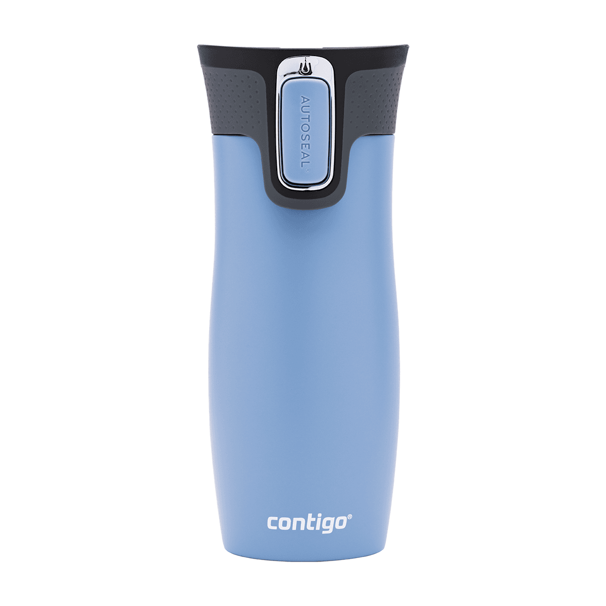 كوب حافظ للحرارة 470 مل ستانلس ستيل أزرق كونتيجو Contigo  Dark Plum Autoseal West Loop Vacuum Insulated Travel Mug